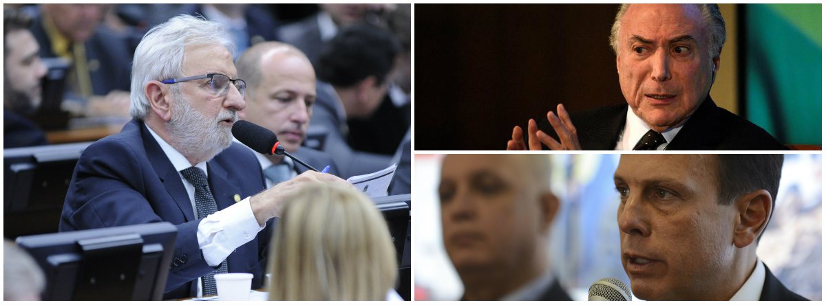 Valente: prefake Doria é desmascarado até pelo presidente mais impopular da história do País