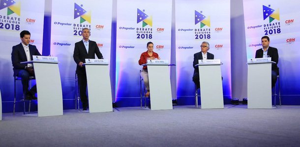 Debate O Popular: Zé Eliton vence duelo contra Caiado