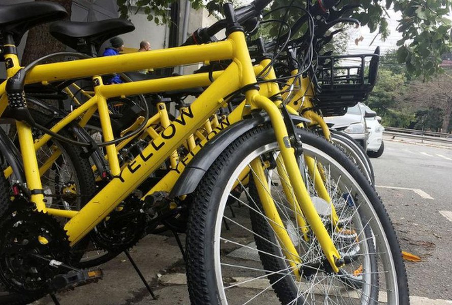 Empresa de compartilhamento de bicicletas Yellow recebe aporte de US$63 mi, diz Valor