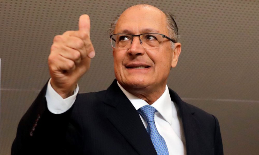 Alckmin garante que há sinais de alta em sua campanha