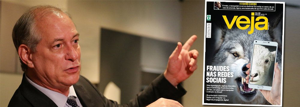 TSE nega direito de resposta de Ciro Gomes à Veja