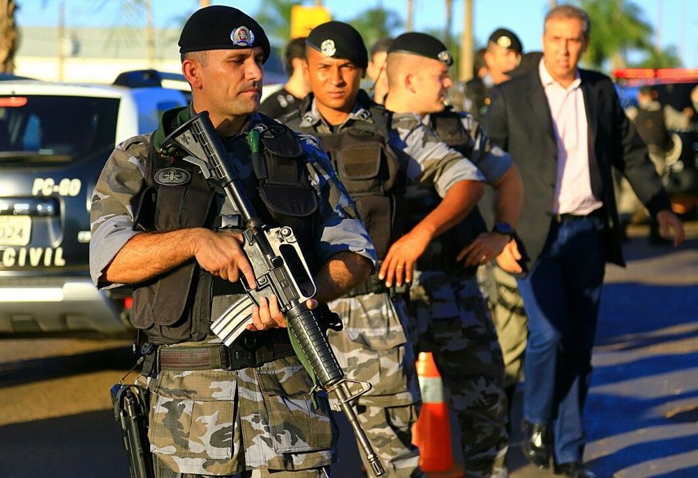 Goiás reduziu praticamente todos os índices de violência nos últimos 8 meses
