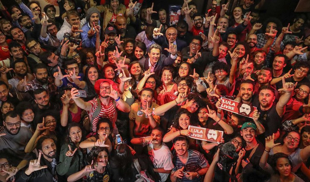 “A Globo está com medo”, diz Haddad