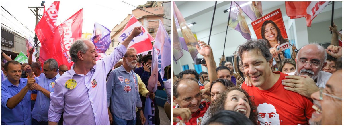 Ciro e Haddad contra a volta da ditadura pelo voto