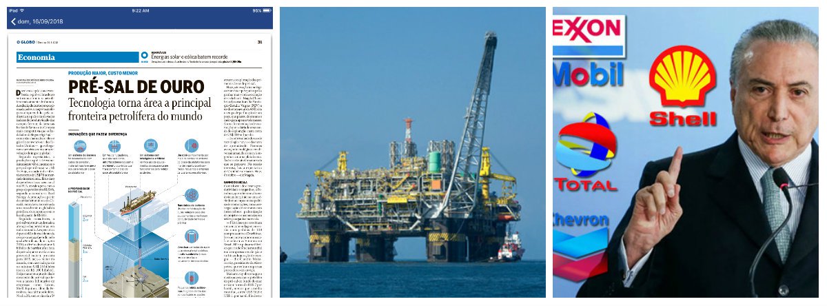 Globo descobre que pré-sal é a maior fronteira petrolífera do mundo