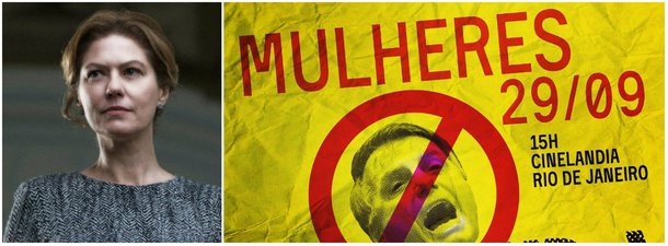 Patrícia Pillar: mulheres já se levantam contra o candidato que não respeita seus direitos