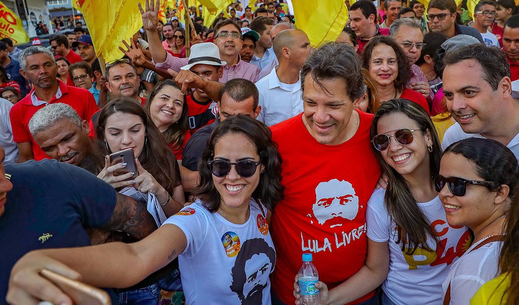 No Nordeste, Haddad passa de 5% para 13%