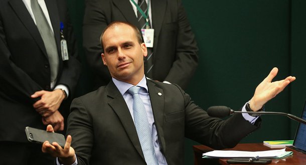 Chanceler paralelo, Eduardo Bolsonaro ataca Cuba, Venezuela e Nicarágua