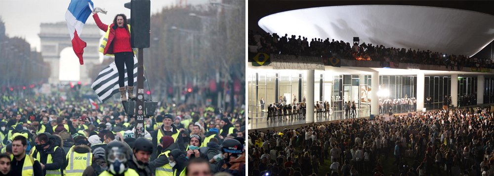 'Coletes Amarelos' na França: a revolução não será televisionada!