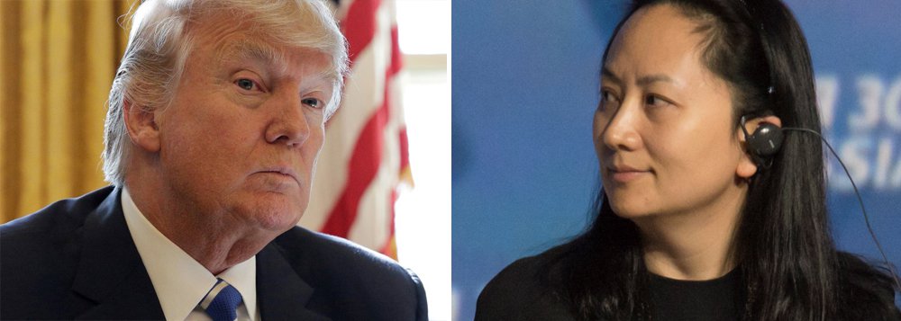 Trump admite interferir no caso de executiva chinesa para garantir acordo comercial