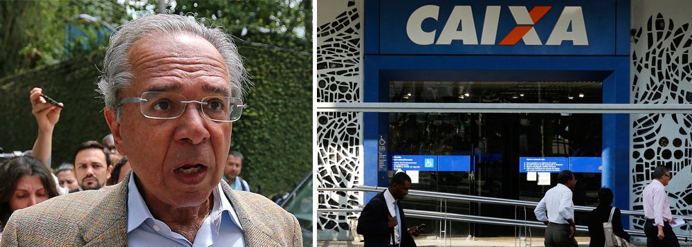Defendida por Guedes, privatização da Caixa devastaria políticas sociais