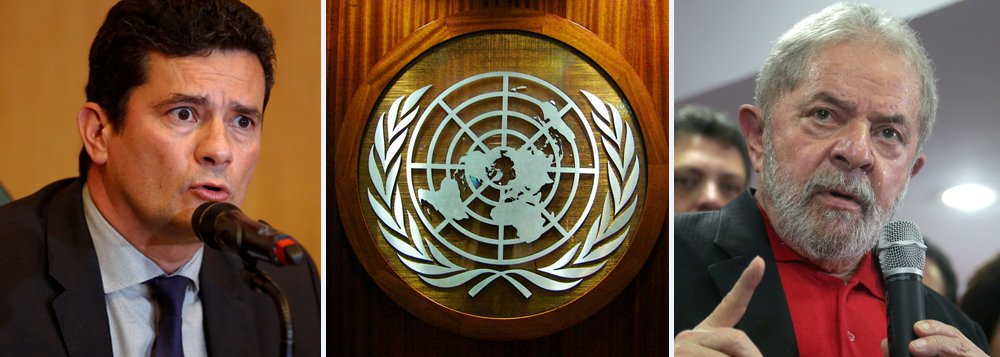 ONU punirá o Brasil por perseguição de Moro contra Lula
