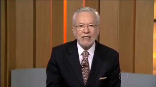 Alexandre Garcia afronta Globo e rasga elogios a Bolsonaro