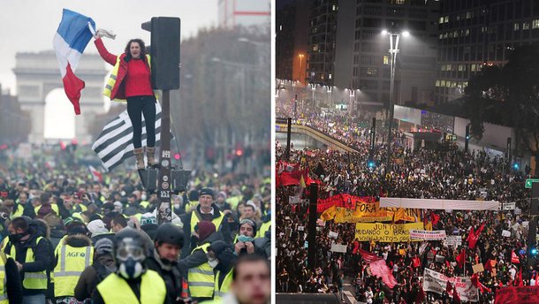 Diferenças e semelhanças entre protestos de 2013 no Brasil e “coletes amarelos” na França