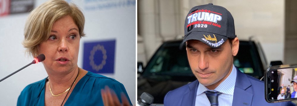 Eliane duvida das chances de sucesso do 'chanceler' Eduardo Bolsonaro