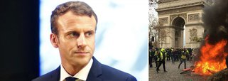 Protesto contra Macron termina com 200 presos e 90 feridos
