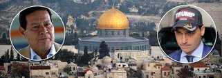 Sondagem 247: para 87%, Mourão está certo e Bolsonaro errado sobre embaixada em Jerusalém
