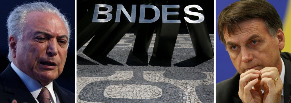 Golpe liquida BNDES: empréstimos recuam a níveis de 1999