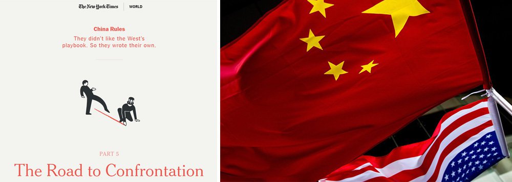 The New York Times estampa: China ultrapassará EUA
