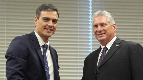 Primeiro-ministro da Espanha faz visita histórica a Cuba depois de três décadas