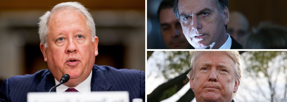 EUA exigem Brasil aberto, distante da China e com sanções contra Venezuela