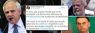 Ex-presidente da Colômbia: eleição de Bolsonaro foi fraude eleitoral