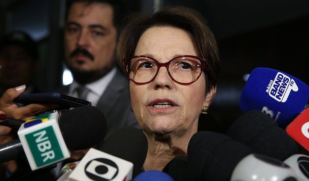 Tereza Cristina tenta consertar o estrago da viagem de Bolsonaro