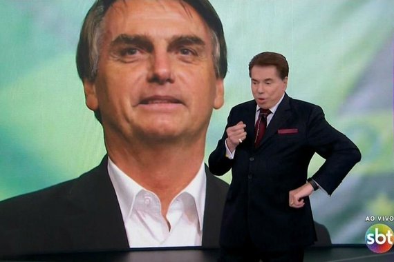 Em encontro fora da agenda, Bolsonaro almoça com Silvio Santos