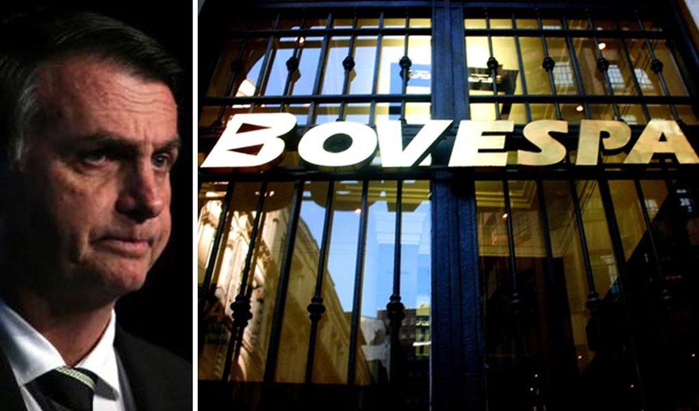 Mercado se frustra com Bolsonaro, bolsa cai e dólar sobe