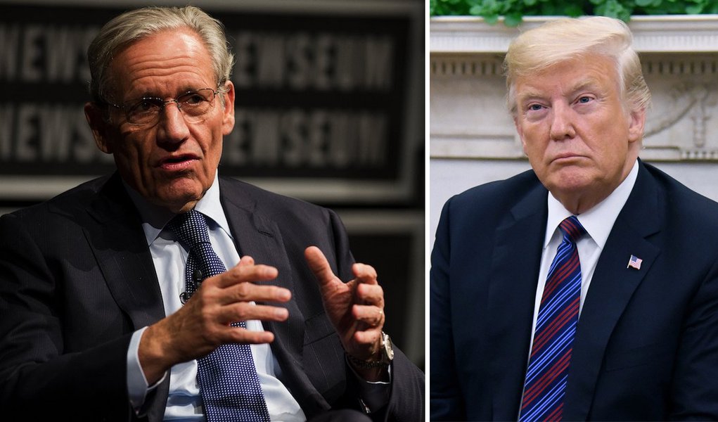 Bob Woodward: guerra de Trump com a mídia só beneficia a ele
