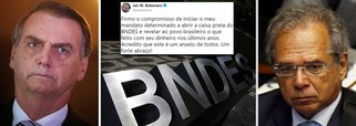 Bolsonaro volta a ameaçar economia brasileira e agora ataca o BNDES