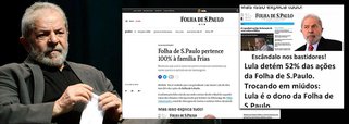 Folha esclarece: Lula não é dono da Folha