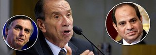 Egito barra chanceler do Brasil por política externa ideológica de Bolsonaro