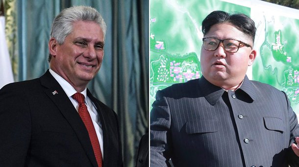 Presidente de Cuba visita Coreia do Norte