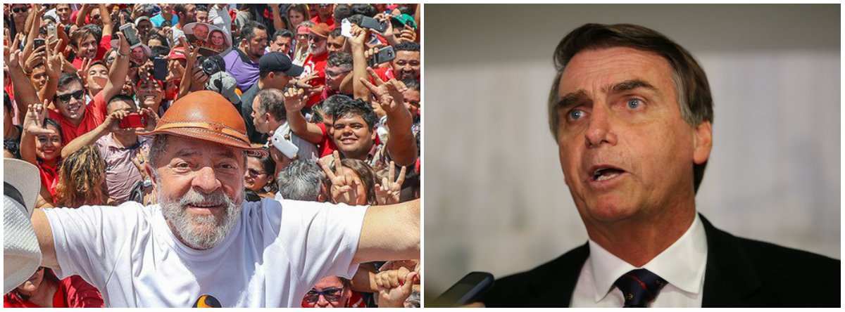 Lula tem que ser solto para frear Bolsonaro