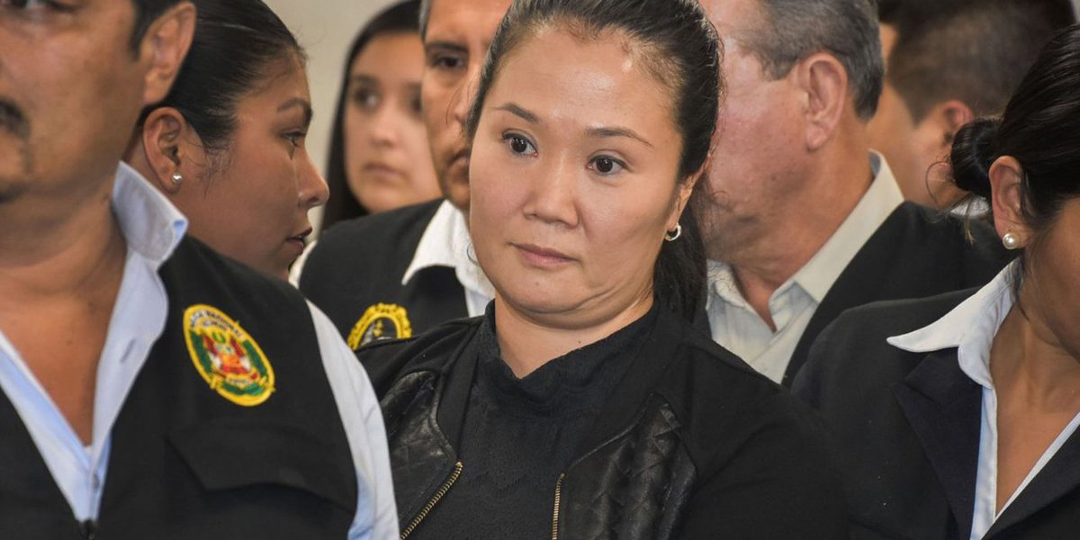 Juiz determina volta de Keiko Fujimori à prisão no Peru