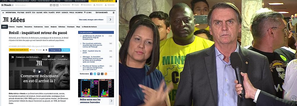 Le Monde alerta sobre a preocupante volta ao passado do Brasil