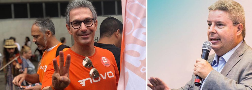 Apuração: Zema tem 70% e Anastasia, 30%