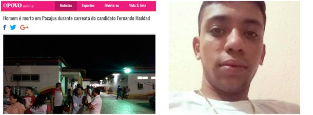 CUT repudia violência promovido por bolsonaristas e exige solução de assassinato no Ceará