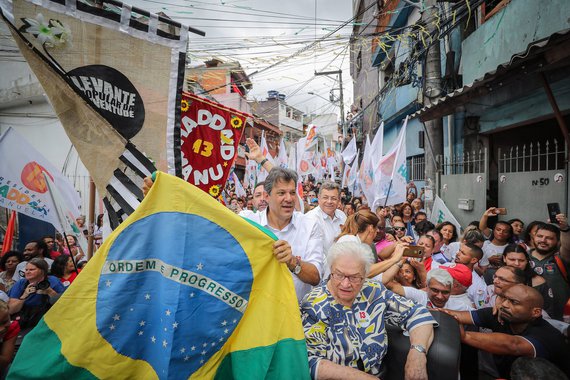 Haddad: urna é lugar de depositar esperança