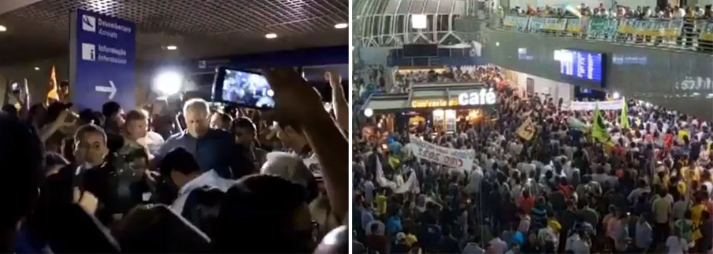 Ciro chega ao Brasil e diz não a Bolsonaro