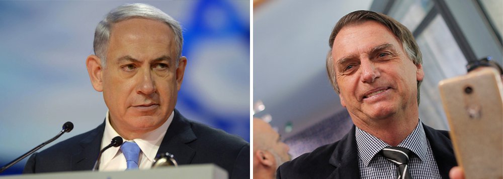 Netanyahu virá ao Brasil pela 1ª vez, para a posse de Bolsonaro