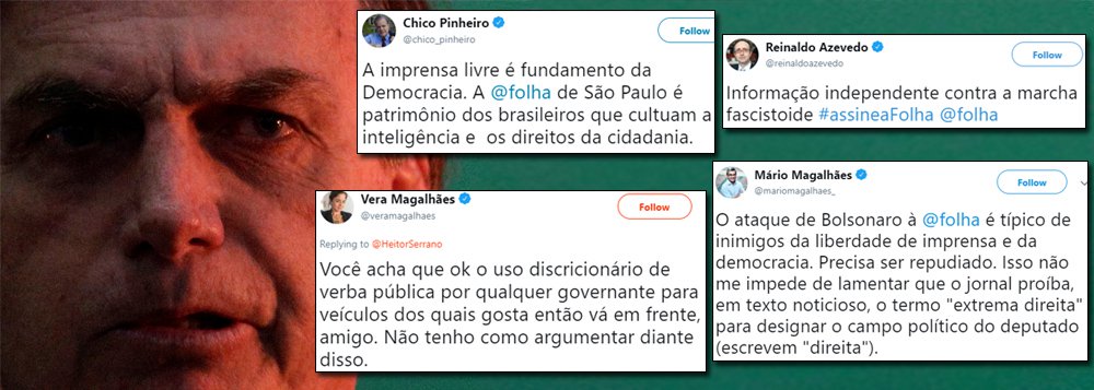 Medalhões da mídia defendem a Folha e são hostilizados