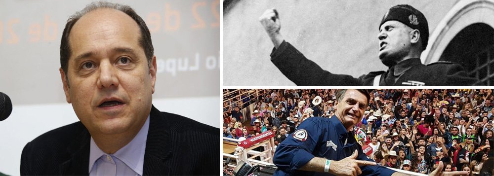 Eugênio Bucci: Mussolini era mais educado que Bolsonaro