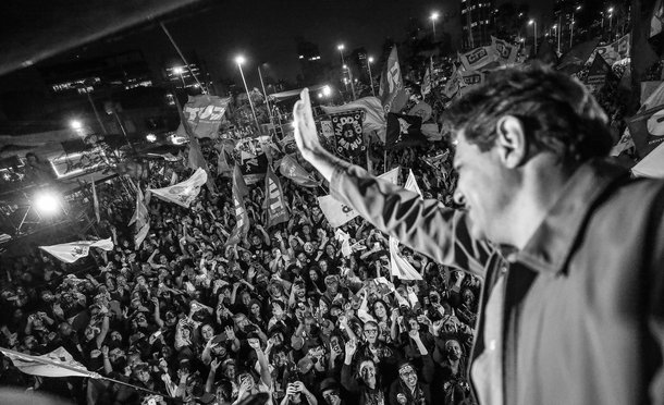 Haddad a Bolsonaro: 'você vai tomar uma surra do povo brasileiro'