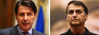 Primeiro-ministro italiano nega apoio oficial a Bolsonaro