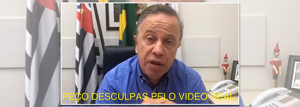 Vídeo de Doria foi gravado por uma das garotas, diz vereador