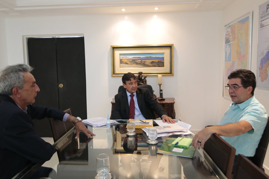 Wellington discute projeto de construção de polo de processamento de carnes