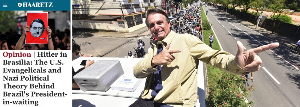 “Hitler em Brasília”: jornal israelense bate duro em Bolsonaro