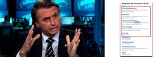 #Caixa2doBolsonaro, #Bolsolão e #Lava Zap viralizam nas redes